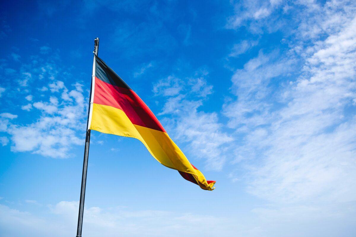 Den tyska flaggan