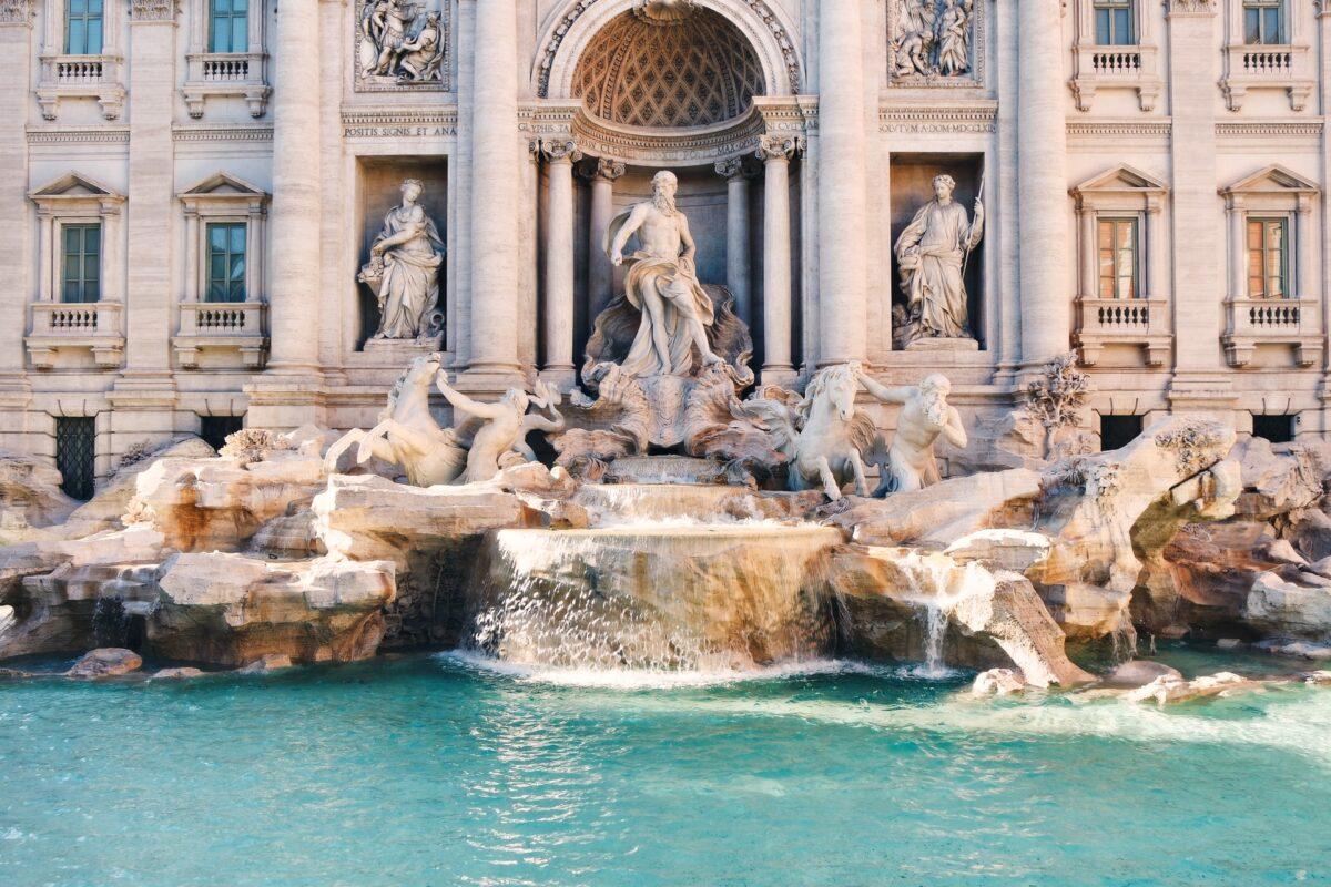 Fontana di Trevi i Rom.